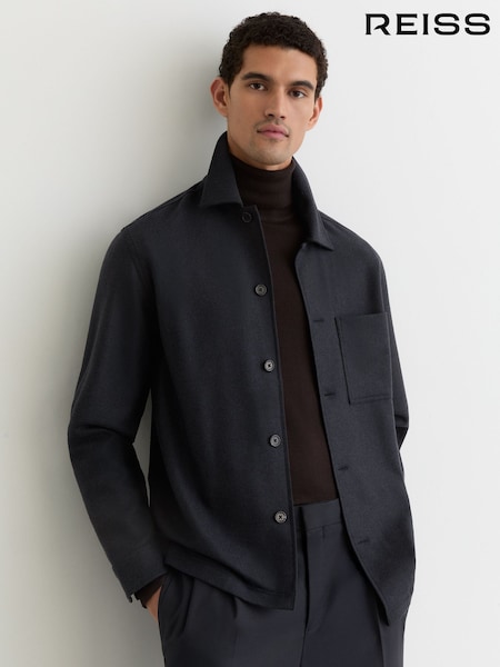 Reiss Navy Cooper Shirt (H49674) | £148