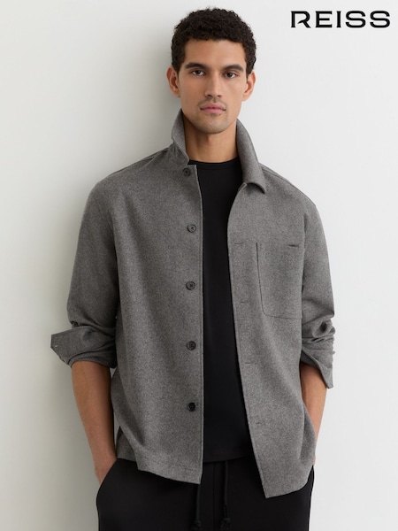 Reiss Soft Grey Cooper Shirt (H49681) | £148