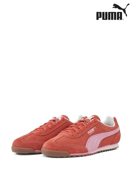 Puma Red/Pink Womens Arizona Trainers (H49686) | £75