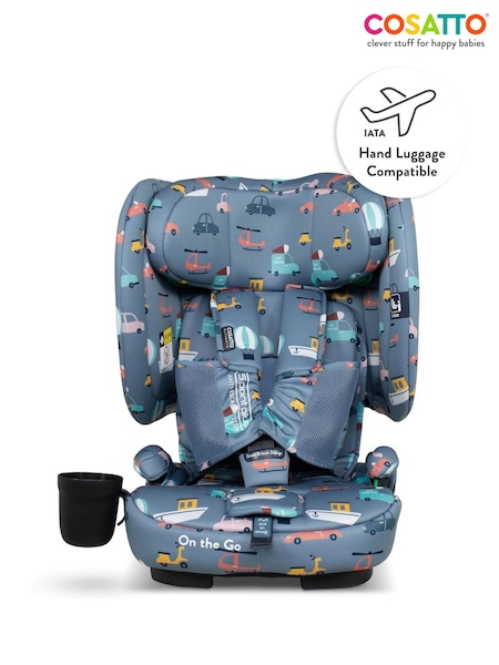 Cosatto Itchy Feet Sky On the Go i-size Travel Car Seat (H49817) | £180