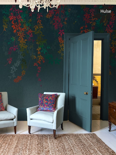 Clarissa Hulse Rainbow Virginia Creeper Fixed Size Mural (H49823) | £300