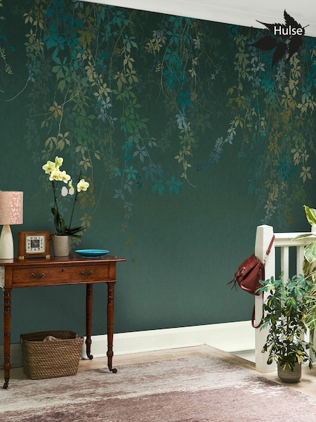Clarissa Hulse Moss Virginia Creeper Fixed Size Mural (H49827) | £300