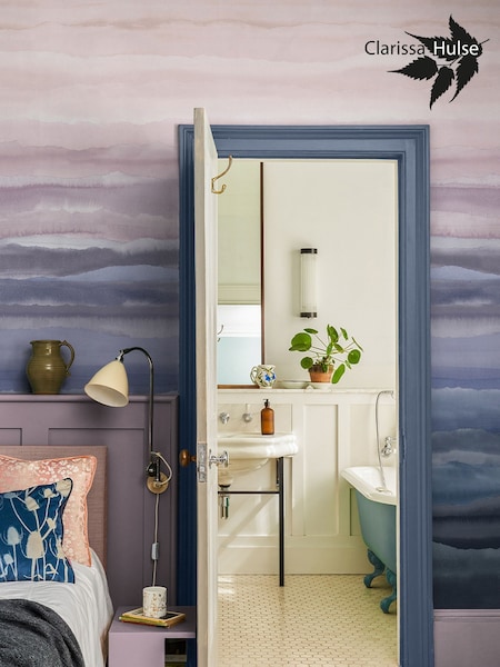 Clarissa Hulse Rose Quartz Strata Fixed Size Mural 2.5m x 4m (H49837) | £300