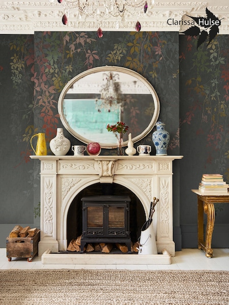 Clarissa Hulse Autumn Virginia Creeper Fixed Size Mural (H49838) | £300