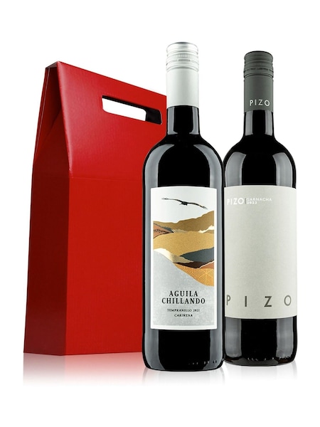 Virgin Wines Must Have Duo in Red Gift Box (H49989) | £36