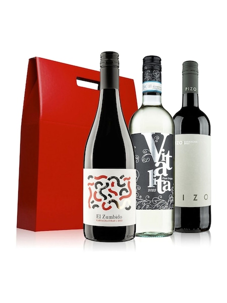Virgin Wines Mixed Wine Trio Red Gift Box (H49993) | £48