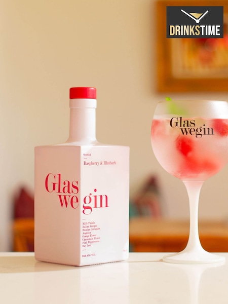 DrinksTime Glaswegin Raspberry & Rhubarb Gin (H50012) | £44