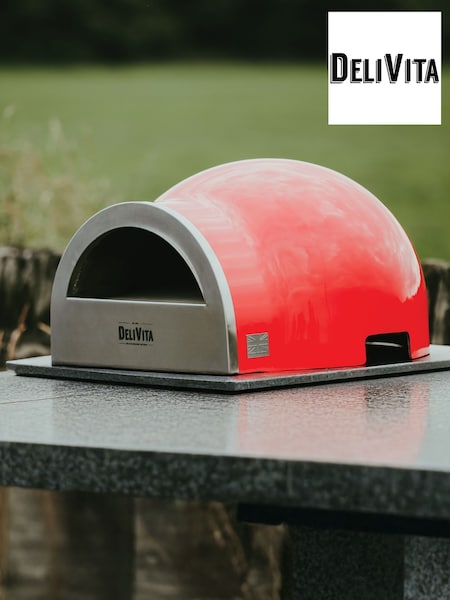 DeliVita Chilly Red Wood Fired Oven (H50065) | £995