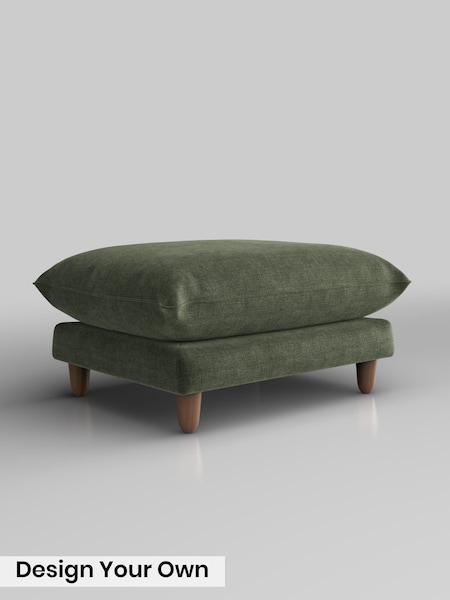 Luxe Chenille/Mid Green - Noa Deep Relaxed Sit