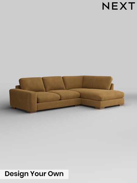 Luxe Chenille/Honey Yellow Houghton Deep Relaxed Sit (H50222) | £2,350