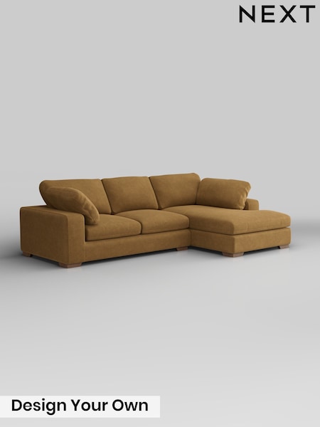 Luxe Chenille/Honey Yellow N Premium The Snuggle Grand (H50230) | £2,850