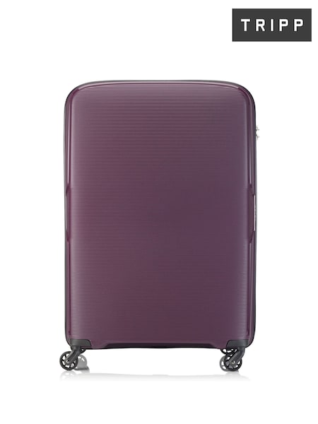 Tripp Purple Large Escape 4 Wheel Suitcase (H50305) | £75