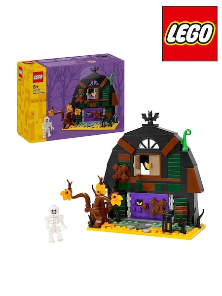 LEGO Halloween Barn Building Toy with Skeleton Minifigure 40721 (H50324) | £13