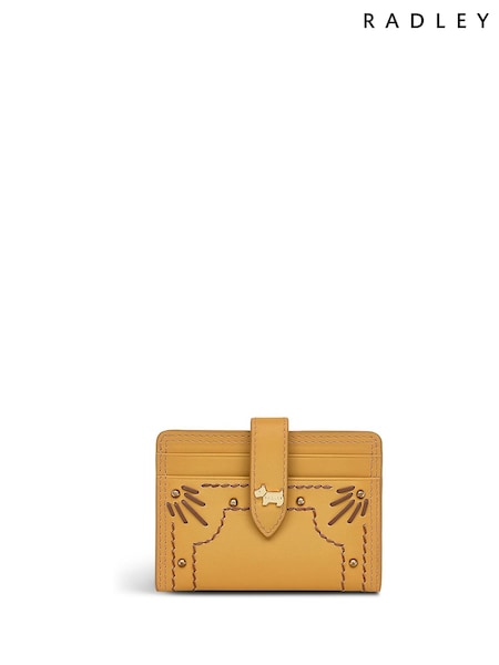 Radley Small Willis Street Craft Brown Card Wallet (H50405) | £39