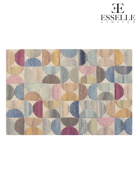 Esselle Multicoloured Radiant Mariana 120 x 170cm Rug (H50541) | £150