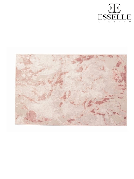 Esselle Pink Muse Bahia Marble Rug 160 x 230cm (H50572) | £90