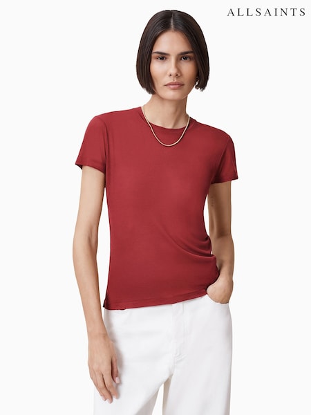 AllSaints Red June T-Shirt (H50889) | £39
