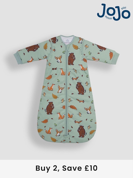 JoJo Maman Bébé Green The Gruffalo 3.5 Tog Baby Sleeping Bag (H50990) | £41