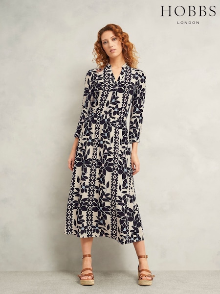 Hobbs Blue Lyra Skirt (H51240) | £99