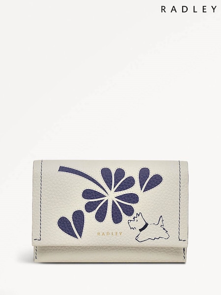 Radley London Natural Cut Out Floral Medium Flapover Purse (H51286) | £79