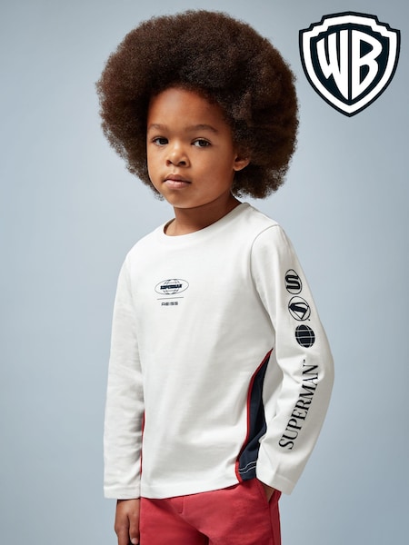 Reiss | Superman Cotton Logo T-Shirt (H51588) | £28