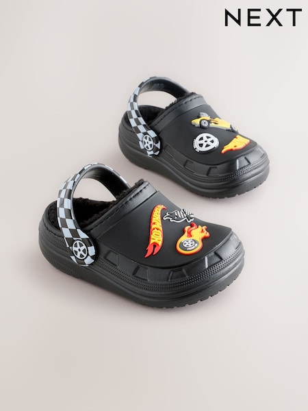 Black Hot Wheels Slipper Clogs (H51845) | £16 - £18