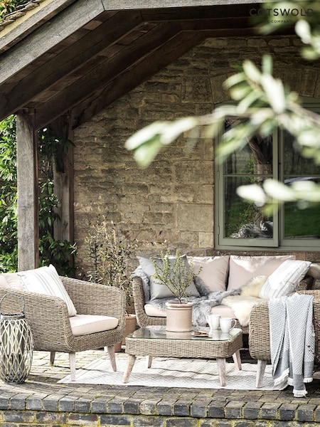 Cotswold Company 4 Piece Natural Ashcroft Lounge Set (H51919) | £1,140