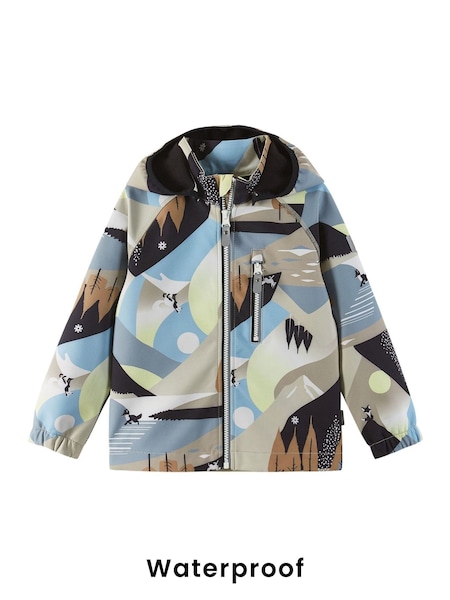 Reima Cream Waterproof Softshell Jacket Vantti (H51992) | £50