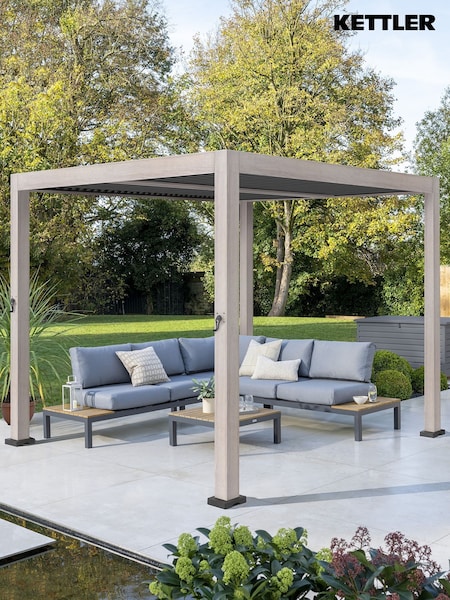 Kettler Grey Garden Signature Pagoda 3x3m (H52124) | £3,999