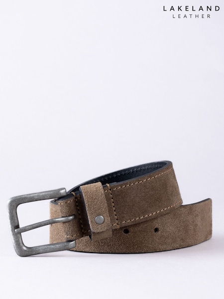 Lakeland Leather Brown Light Eskin Belt (H52138) | £35