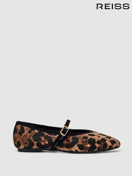 Reiss Brown Amelia Shoes (H52186) | £52