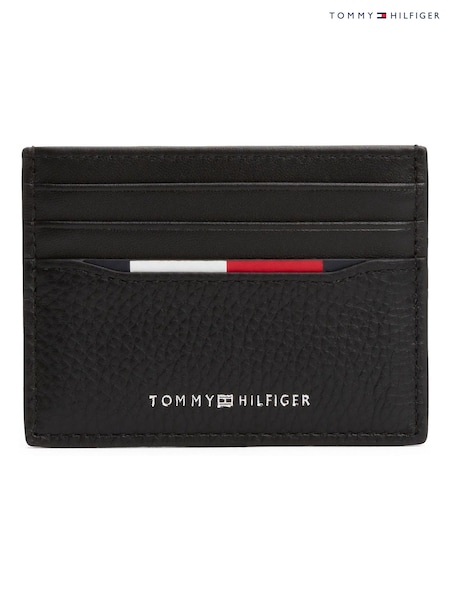 Tommy Hilfiger Black Leather Credit Card Holder (H52342) | £50