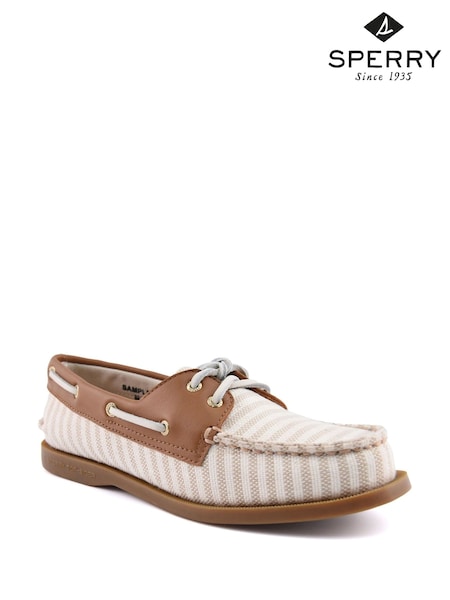 Sperry Authentic Original Boat White Shoes (H52441) | £100