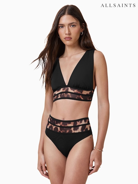 AllSaints Black Xalia Bras (H52577) | £49