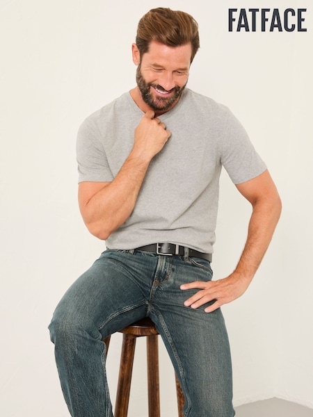 FatFace Lulworth Grey T-Shirt (H53042) | £22.50