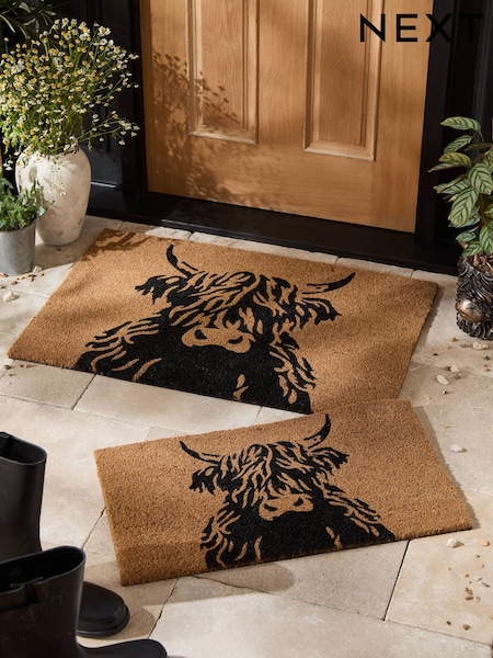 Natural Hamish Coir Doormat (H53149) | £12 - £22