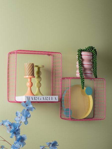 Present Time Soft Pink Macaron Vase (H53255) | £35