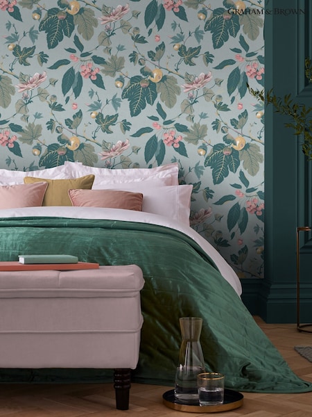 Graham & Brown Sky Blue Craftwork Trail 10M Wallpaper (H53371) | £95