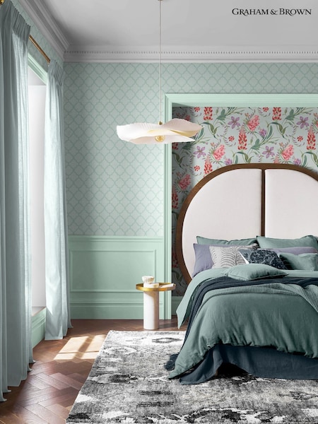 Graham & Brown Sky Trellia 10M Wallpaper (H53383) | £95