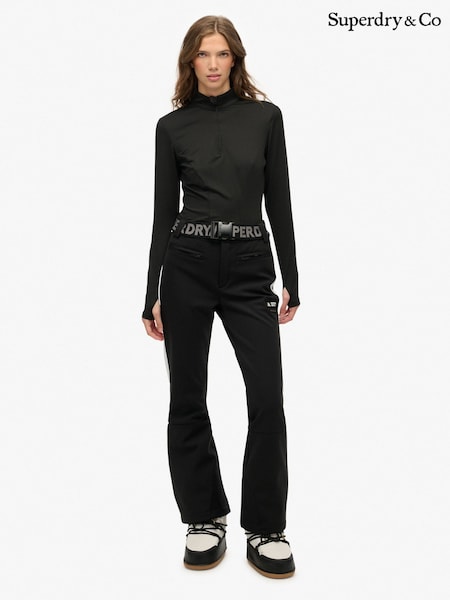 Superdry Black Luxe Ski Pants (H53444) | £150