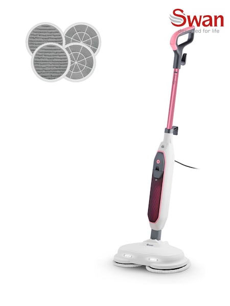 Swan Pink TVs Queen of Clean Hard Floor Cleaner and Polisher (H53460) | £100