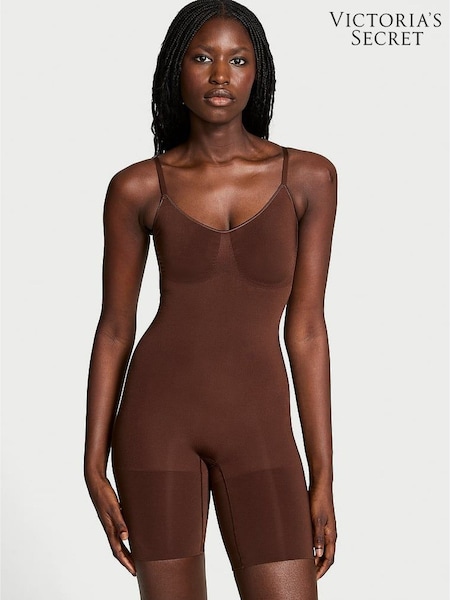 Victoria's Secret Ganache Nude Seamless Shaping™ Mid Thigh Bodysuit (H53632) | £55