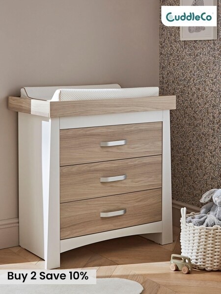 Cuddleco White Ada Dresser And Changer (H54140) | £300