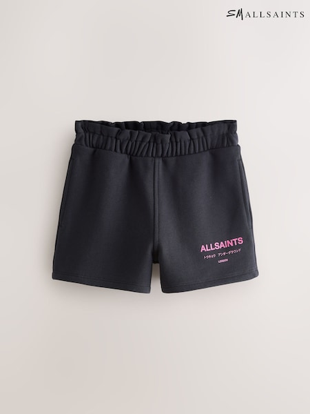 smALLSAINTS Black Underground Sweat Shorts (H54164) | £22 - £28