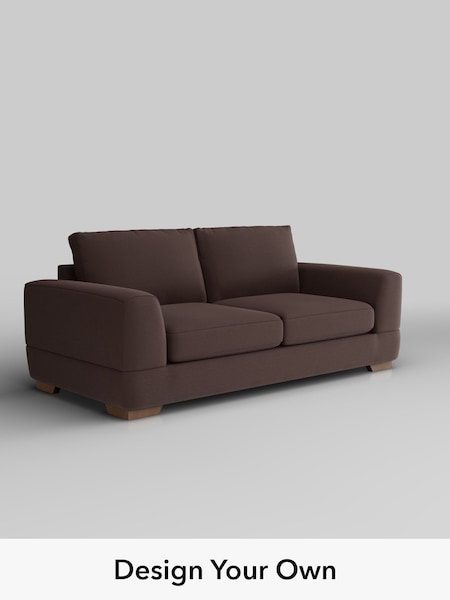 Fine Chenille Easy Clean/Chocolate Brown Clayton (H54414) | £1,225