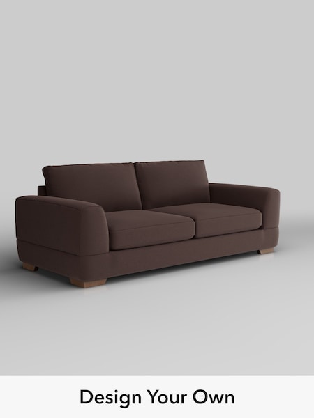 Fine Chenille Easy Clean/Chocolate Brown Clayton (H54414) | £1,325