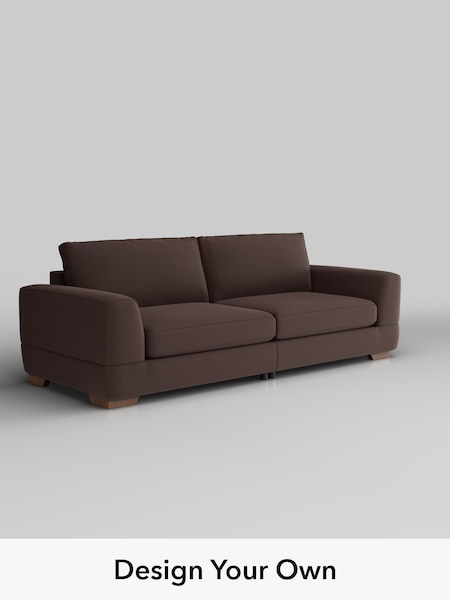 Fine Chenille Easy Clean/Chocolate Brown Clayton (H54414) | £1,425