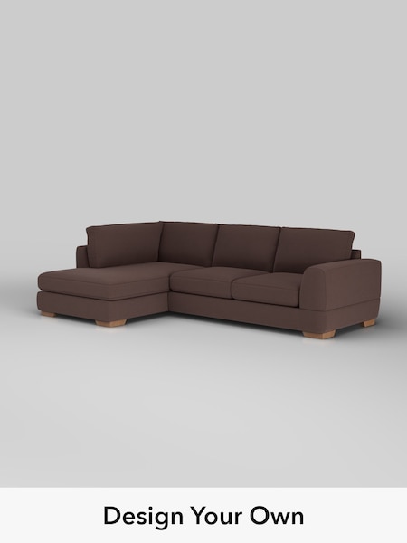 Fine Chenille Easy Clean/Chocolate Brown Clayton (H54414) | £1,825