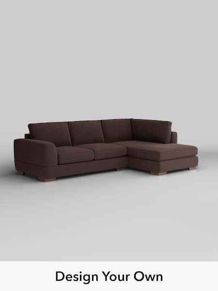 Fine Chenille Easy Clean/Chocolate Brown Clayton (H54414) | £1,825