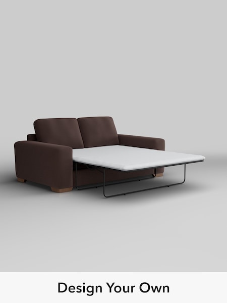 Fine Chenille Easy Clean/Chocolate Brown Houghton Deep Relaxed Sit (H54416) | £1,525